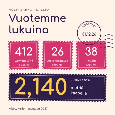 Sähköasentaja — vuosi numeroina