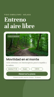 Fisioterapia — lanzamiento de nueva clase