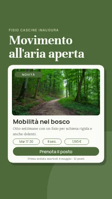 Fisioterapia — lancio del nuovo corso