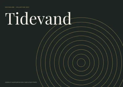 Collection catalogue for a jewellery designer – 16 pages
