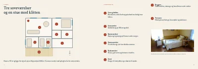 Side 4–5 af Velkomstmappe for sommerhusudlejer – 20 sider