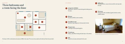 Pages 4–5 of Welcome folder for a holiday home owner – 20 pages