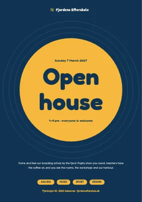 Boarding school (year 8–10) open house in Aabenraa