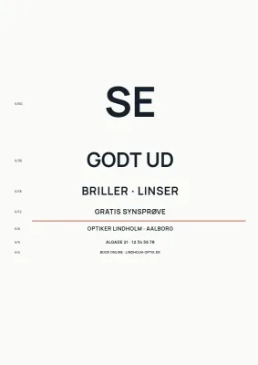Brillekatalog for optiker – 12 sider