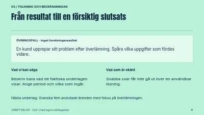 Sida 4 av Kundsupport med kontinuitet