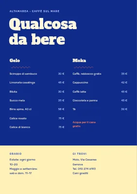 Pagina 2 di Caffè sulla spiaggia del Mare dei Wadden — menu
