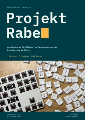 Projektbericht — Software-Start-up