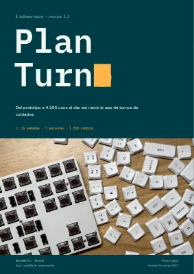 Informe de proyecto — start-up de software