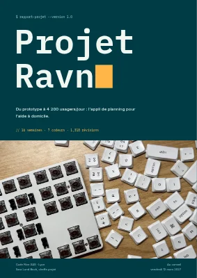 Rapport de projet — start-up de logiciels