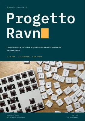 Relazione di progetto — start-up software