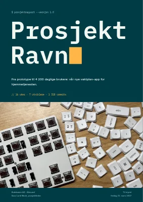 Prosjektrapport — programvare-oppstart