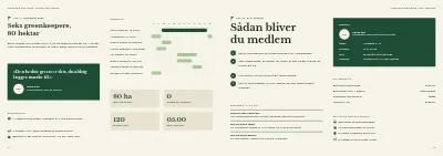 Side 14–15 af Medlemsbrochure for golfklub – 16 sider