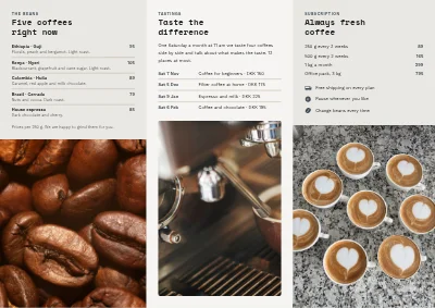 Sida 2 av Coffee roastery: coffees and subscription