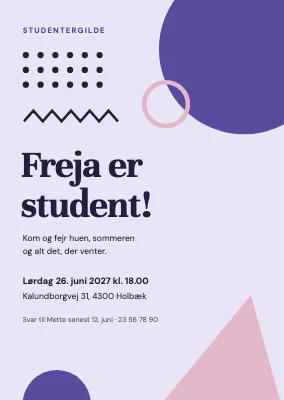 Studentergilde — legende geometri