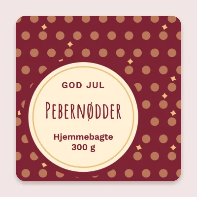 Pebernødder til jul