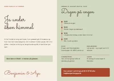 Side 2 af Boheme-bryllup på engen