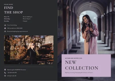 Fashion shop new collection