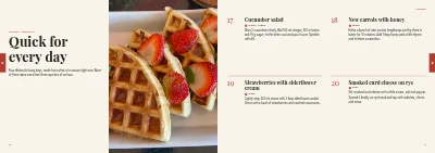 Pages 40–41 of Cookbook for a farm shop – 96 pages