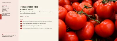 Pages 44–45 of Cookbook for a farm shop – 96 pages