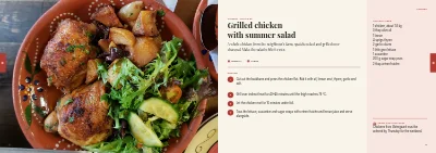 Pages 46–47 of Cookbook for a farm shop – 96 pages