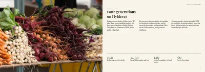 Pages 4–5 of Cookbook for a farm shop – 96 pages