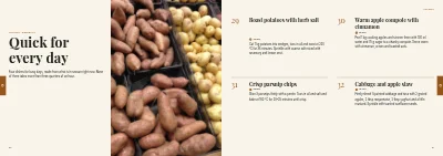 Pages 60–61 of Cookbook for a farm shop – 96 pages