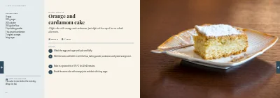 Pages 84–85 of Cookbook for a farm shop – 96 pages