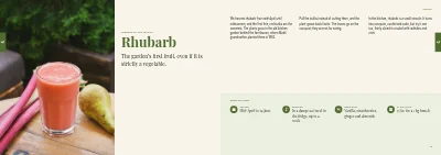 Pages 12–13 of Cookbook for a farm shop – 96 pages