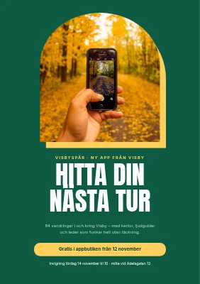Applansering — en ny promenadapp