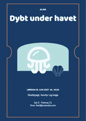 Dybt under havet