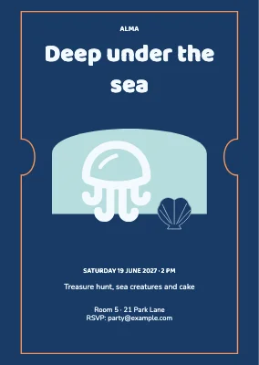 Deep under the sea