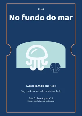 Nas profundezas do mar