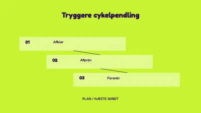 Tryggere cykelpendling