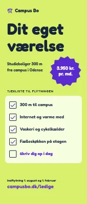 Roll-up til studieboliger — dit eget værelse
