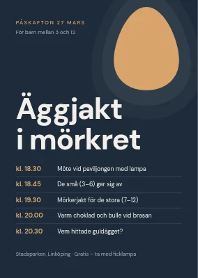 Äggjakt i Stadsparken — Linköping