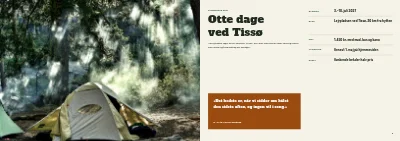 Side 8–9 af Velkomstbrochure for spejdergruppe – 12 sider