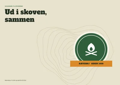 Velkomstbrochure for spejdergruppe – 12 sider