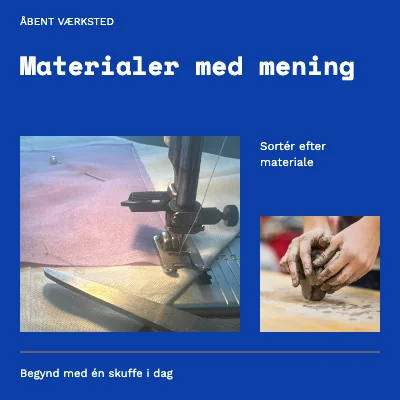 Materialer med mening · Værkstedstegning