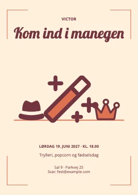 Kom ind i manegen