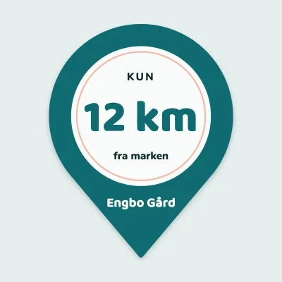 Kun 12 km herfra