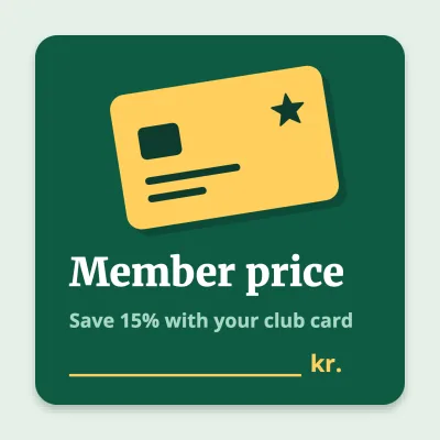 Member price with a club card