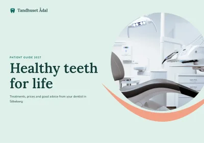 Information brochure for a dental clinic – 16 pages