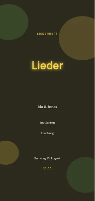 Liederheft — Ida und Jonas, København