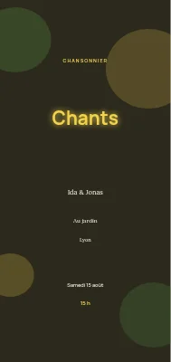 Livret de chants — Ida et Jonas, København