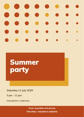 Summer party in Haderslev