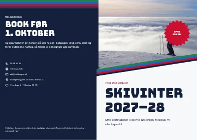 Omslag af Katalog for skirejser – 32 sider
