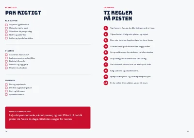 Side 26–27 af Katalog for skirejser – 32 sider