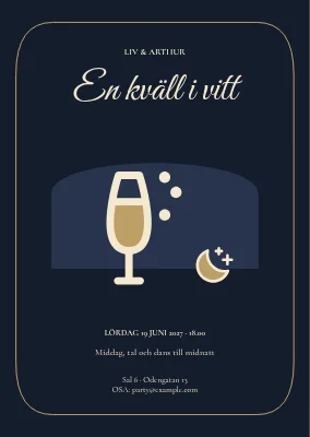 En kväll i vitt