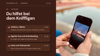 Seite 3 von Freiwilligengewinnung — Bildschirm-Helfer