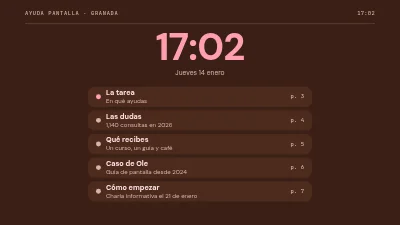 Página 2 de Captación de voluntarios — ayudantes de proyección